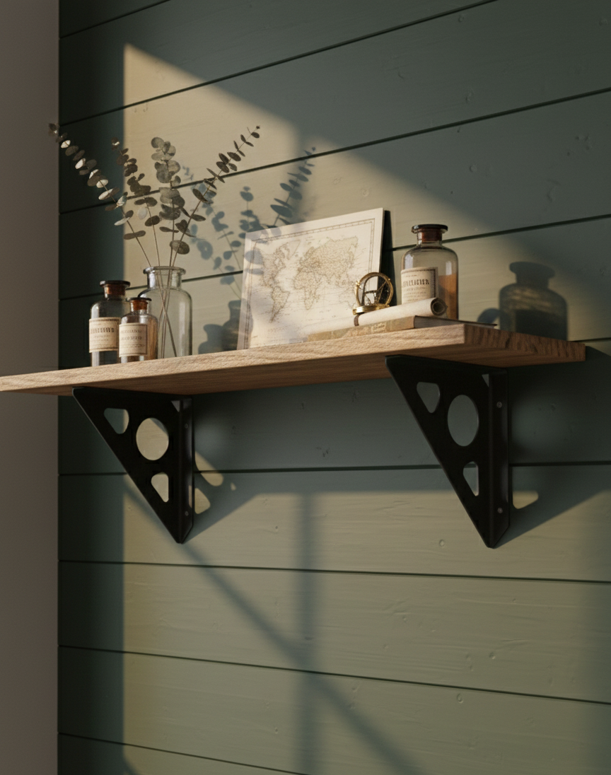 رف معدني بتصميم صناعي - Étagère Industrielle Design